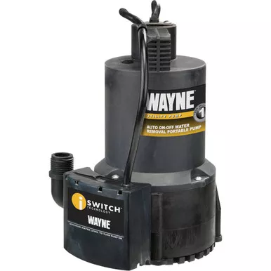 Wayne 1-4 HP Submersible Energy Efficient Automatic Sensor Utility Pump EEAUP250 405822