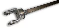 Weasler 6 Series Yoke and Shaft Assembly with Rectangle Tubing for Mid-Size PTO Applications