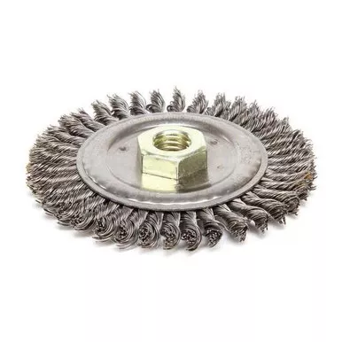 Weiler Wire Wheel Wire Brush, 4-1-2", 3-16" W 94043