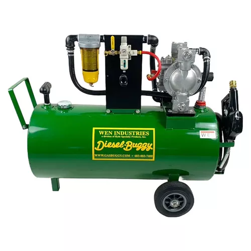 WEN Industries DB34-ANL Diesel Buggy 34 Gallon w/ Heavy Duty Diaphragm Air Pump