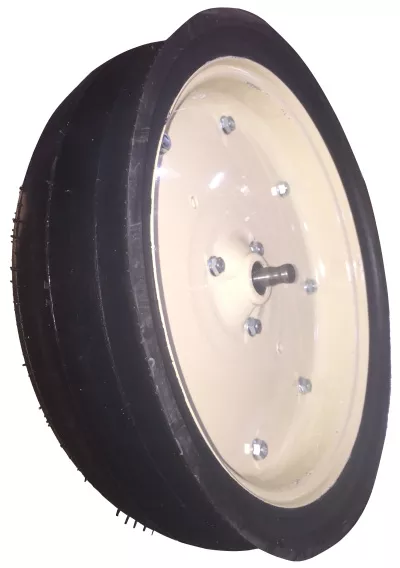 White Gauge Wheel Assembly for John Deere 7000 /7100 Series Planters and Kinze Row Units