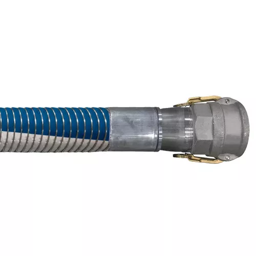 Willcox 1 1/2 in. Heavy Duty Polypropylene Composite Hose Type 4091SGP w/ Stainless Steel Female Coupler Ends