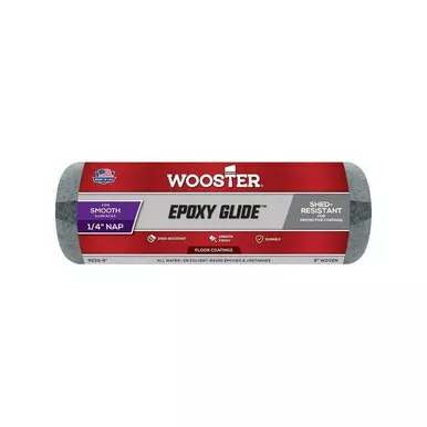 Wooster 9" Paint Roller Cover, 1-4" Nap, Fabric R232-9