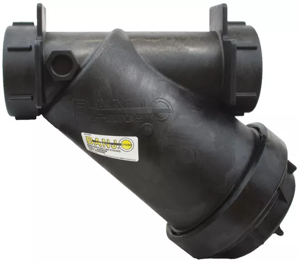 Y-Type Poly Liquid Strainer for Agricultural Equipment - 3 inch NPT x 50 Mesh