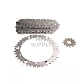 Yamaha Raptor 660R, YFM Chain and Sprocket Set for 2001-2005.