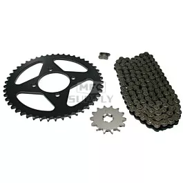 Yamaha RT100 1990-2000 and MX100 1979-1983 Chain and Sprocket Set.
