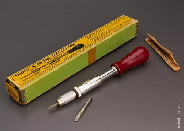 YANKEE NO. 135A Spiral Ratchet Screw Driver Mint in Box -99639