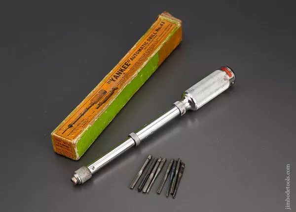 YANKEE No. 4 Automatic Drill with Decal Mint in Box - 102717