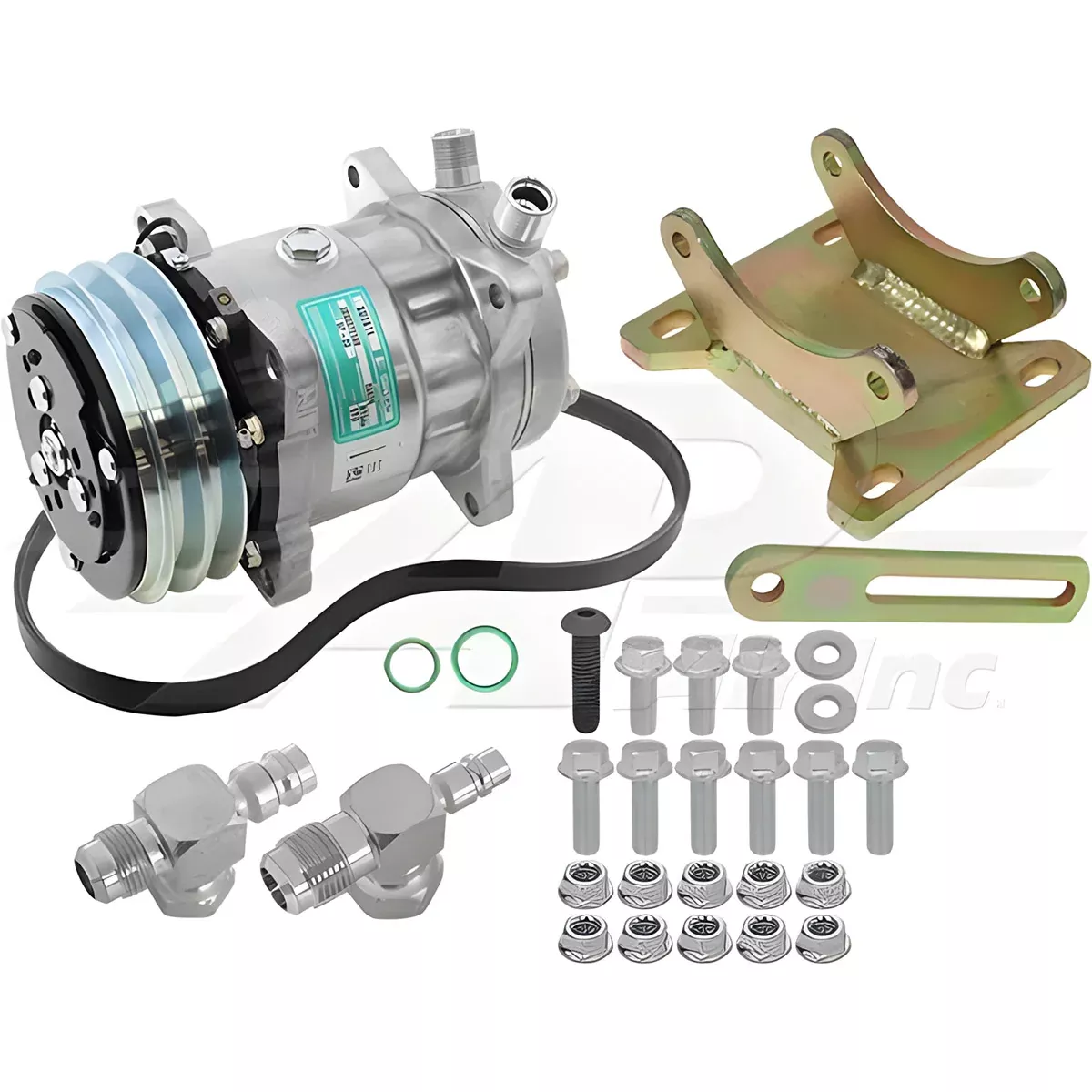 York to Sanden Conversion Kit for Case-Case IH, 990-119