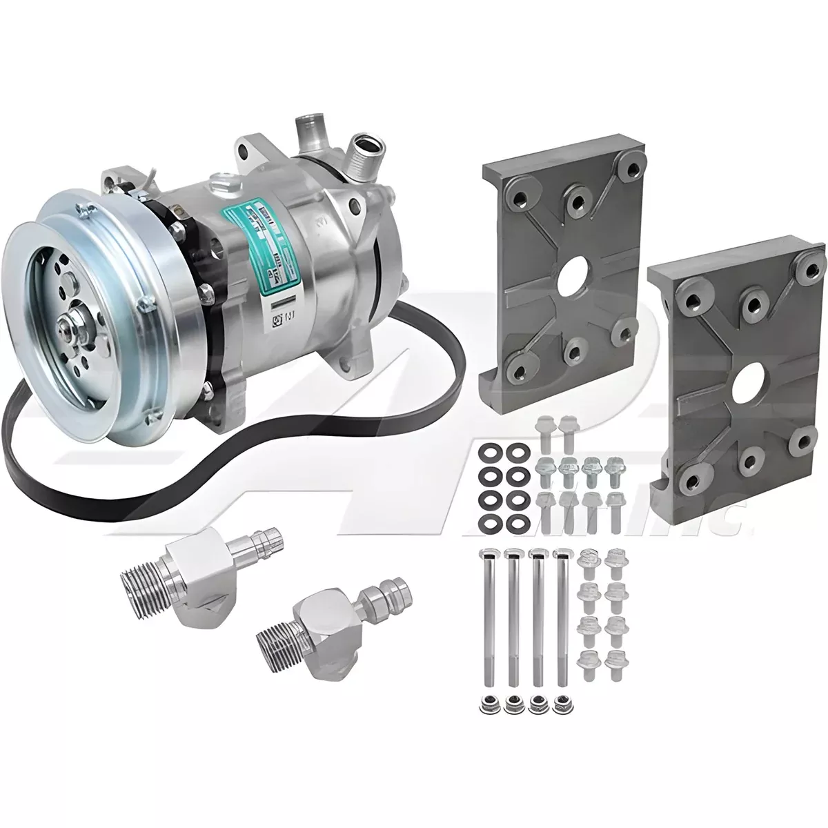 York to Sanden Conversion Kit for Gleaner, 990-381