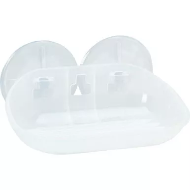 Zenna Home Frosted Finish Suction Soap Dish 2615KK2 445133