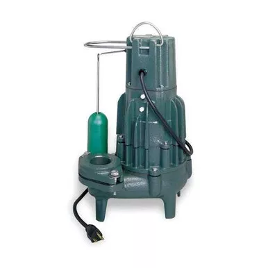 Zoeller Waste-Mate 1-2 HP 2" Auto Submersible Sewage Pump 115V Vertical 292-0001